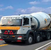 Concrete mixer truck